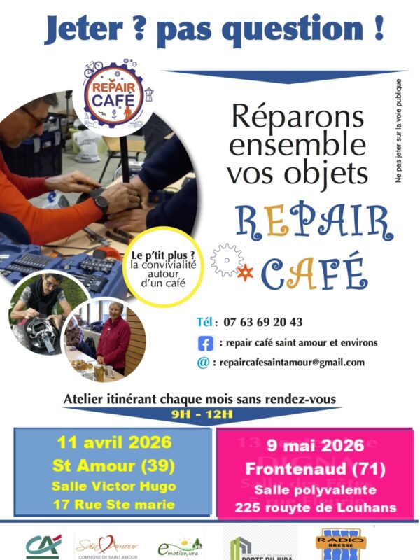 AFF REPAIR CAFÉ Avril mai 2026