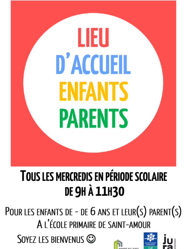 Affiche Lieu d'accueil enfants-parents