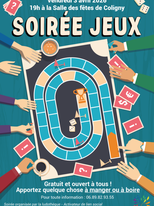 Affiche soirees jeux de societe - 260403