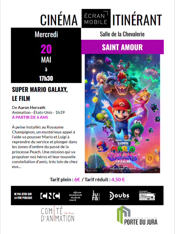 Cinéma - 20.05 - Super Mario Galaxy
