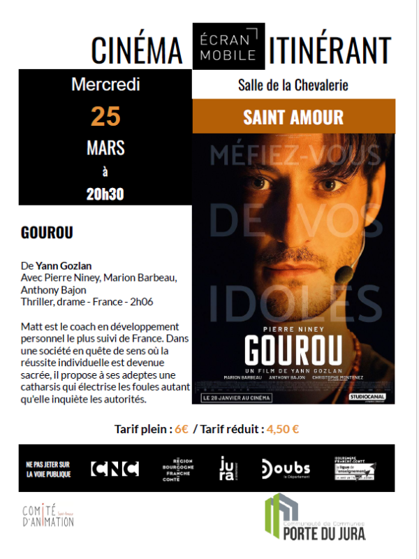 Cinéma - 25.03 - Gourou