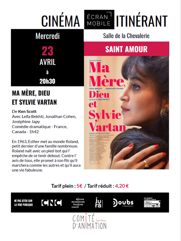 Cinéma - Ma mère, Dieu et Sylvie Vartan - 23.04