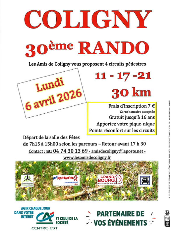 Coligny Rando - 06.04.2026
