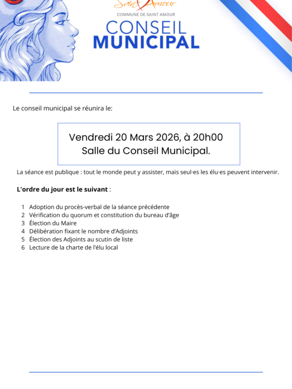 Conseil Municipal 20.03.26