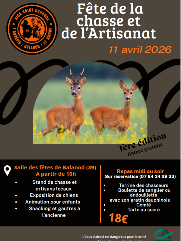 Fête de la chasse 11.04.26 Balanod