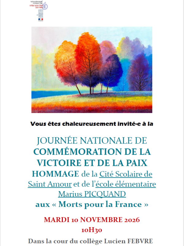 Journée Nationale de Commémoration de la victoire - 10.11.2026