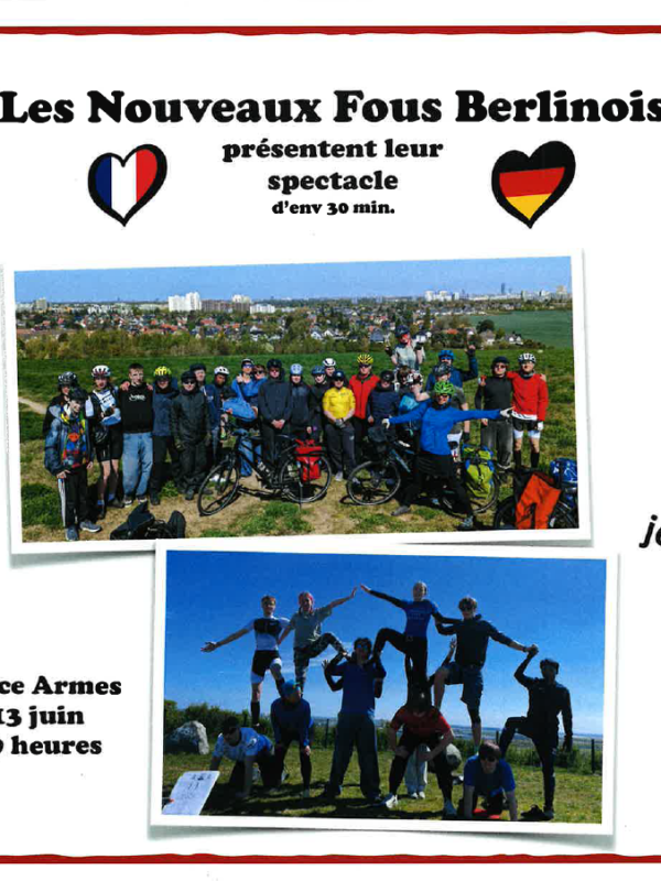 Les nouveaux fous berlinois 13.06.2026