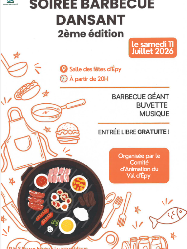 Soirée BBQ - Val d'Epy - 11.07.26