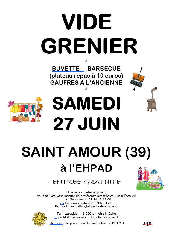 Vide Grenier - EHPAD 27.06